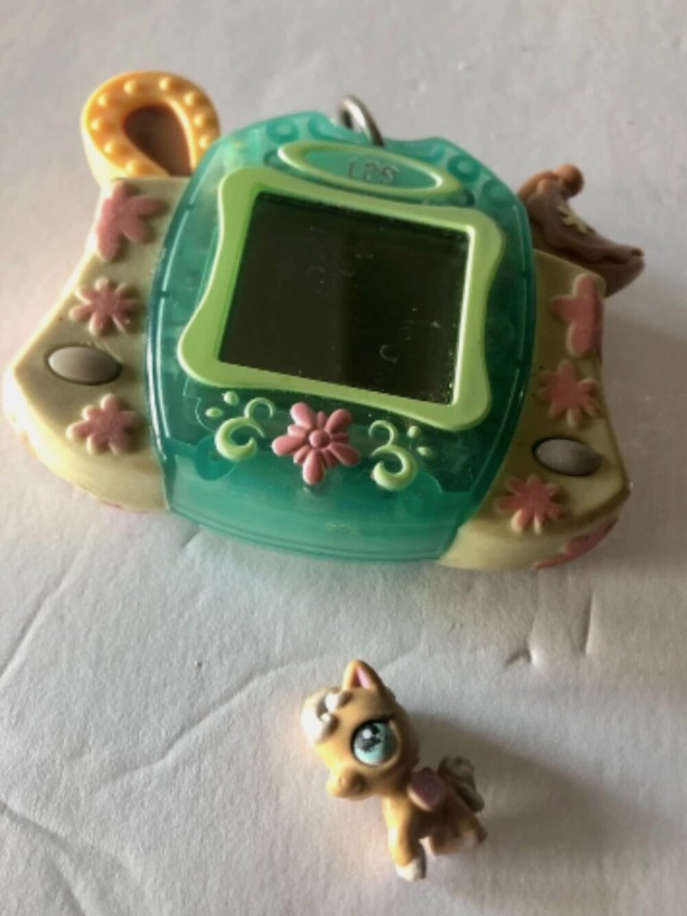 Hasbro LPS Littlest Pet Shop Teeniest Tiniest Virtual Keychain Pet with Horse - Picture 2 of 3